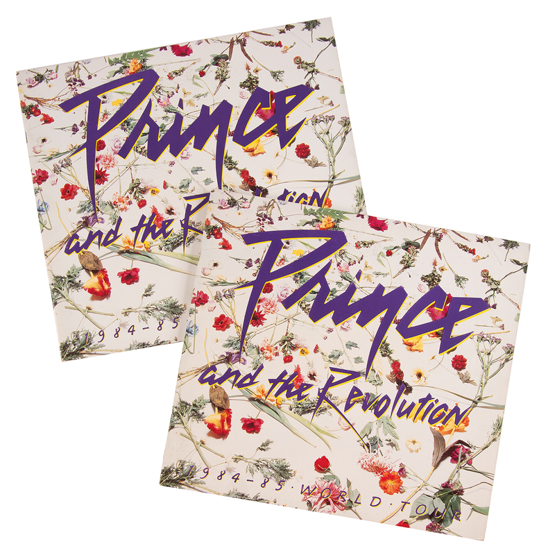 Lot 3654 Prince (2) Original Purple Rain Tour Programs - From the Collection of Susie Davis