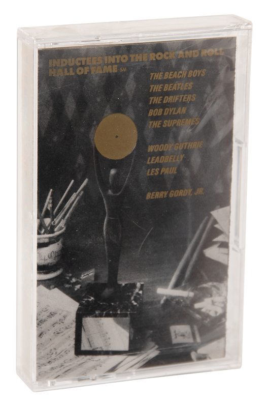 Lot 3226 Rock and Roll Hall of Fame 1988 Induction Cassette Tape
