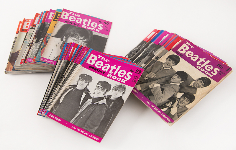 Lot 3136 Beatles: Complete Set of The Beatles Book Monthly (1963-1969, 77 Issues)