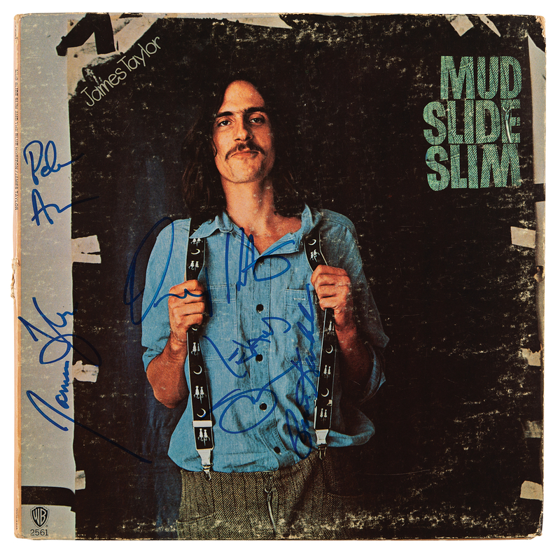 Lot 3552 James Taylor Signed Album - Mud Slide Slim