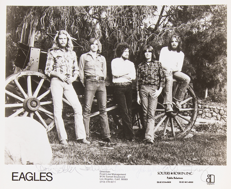Lot 3506 The Eagles Signed Photograph