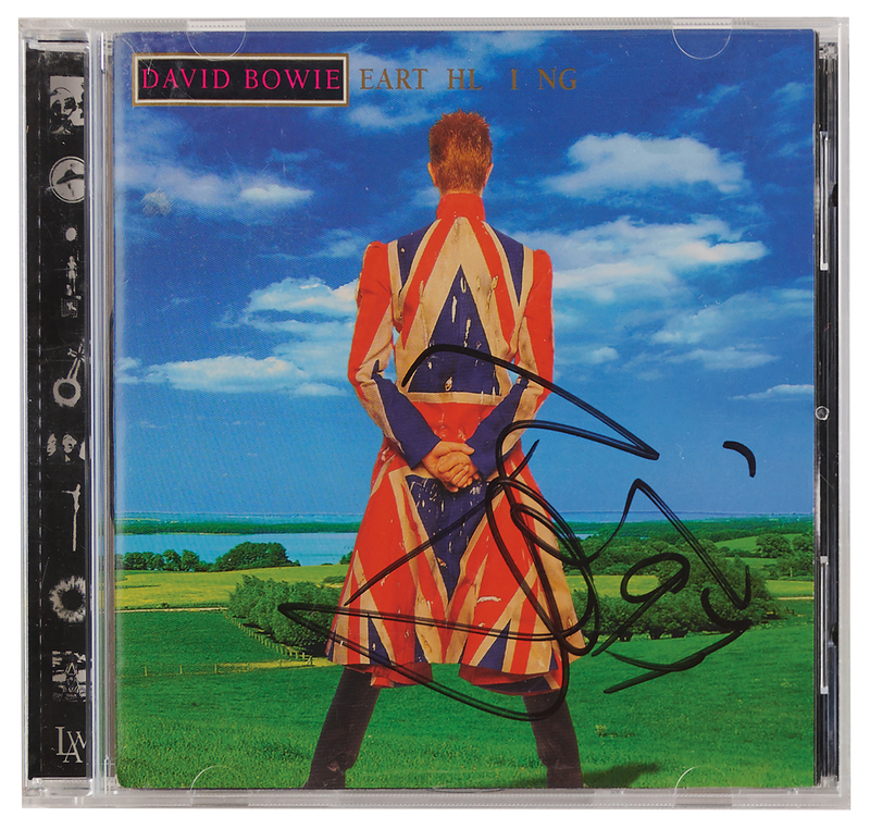 Lot 3485 David Bowie Signed CD - Earthling