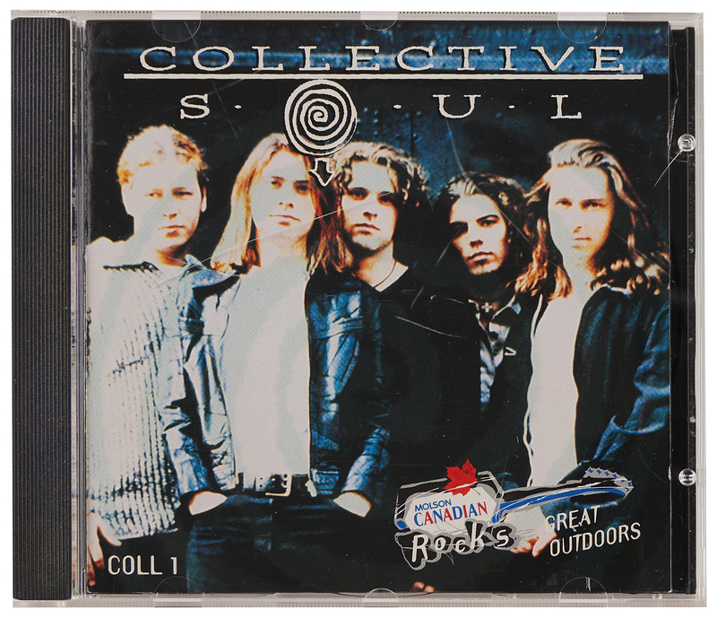 Lot 3673 Collective Soul Signed Promotional CD