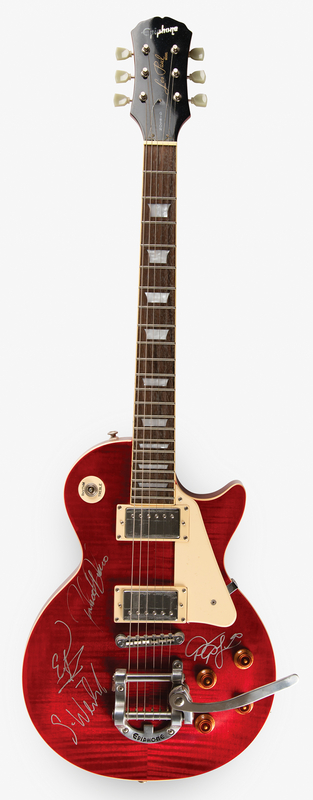 Lot 3696 Stone Temple Pilots Signed Guitar - Epiphone Les Paul