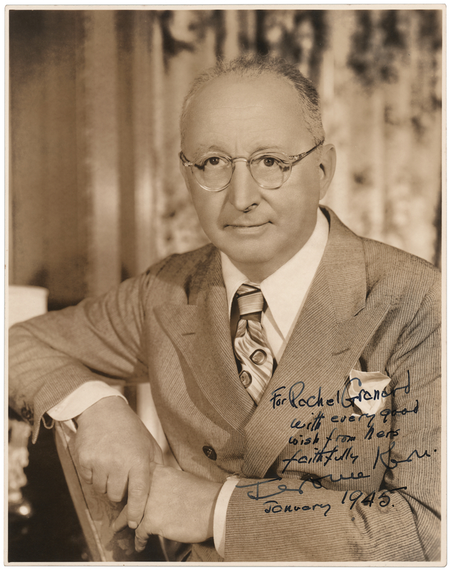 Lot 3379 Jerome Kern Signed Photograph
