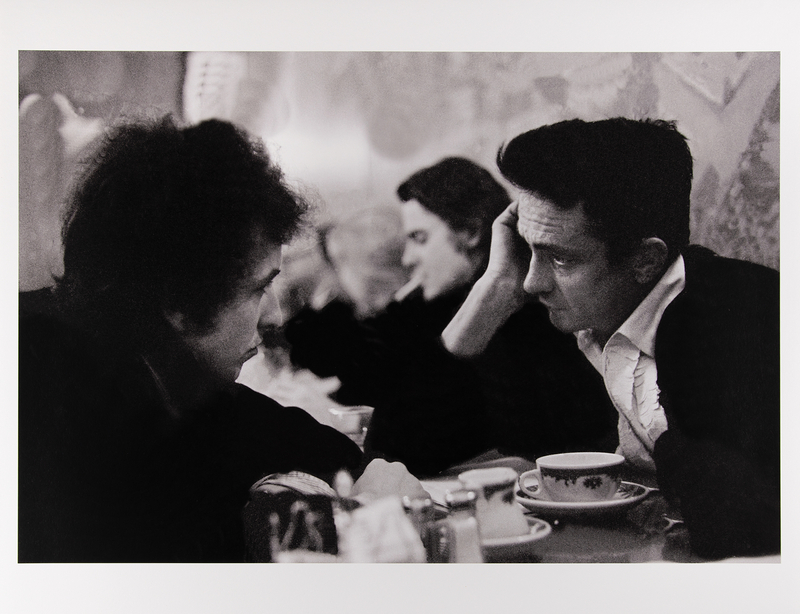 Lot 3225 Bob Dylan and Johnny Cash Oversized Print by Daniel Kramer (40? x 30?) - New Jersey Restaurant