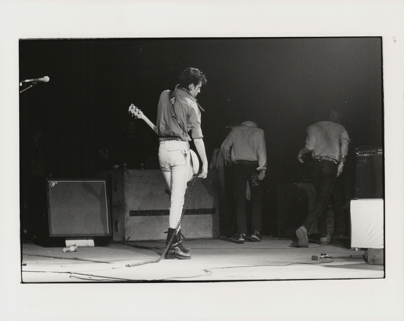 Lot 3576 The Clash: Mick Jones Original Photograph by David Gahr