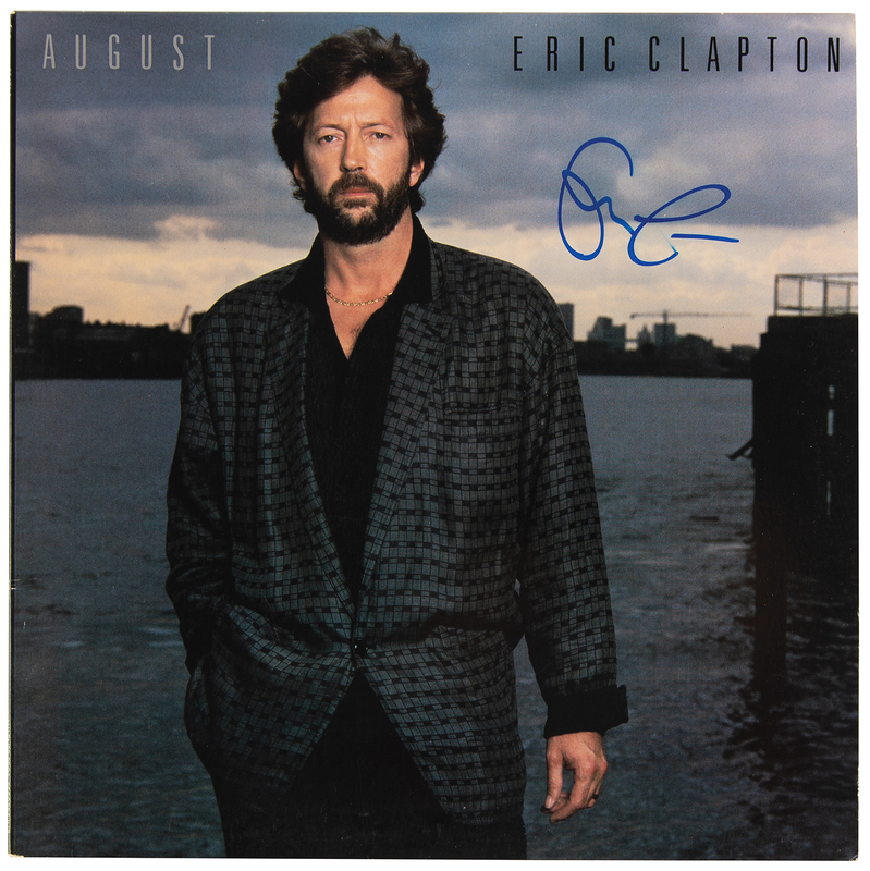 Lot 3497 Eric Clapton Signed Album - August
