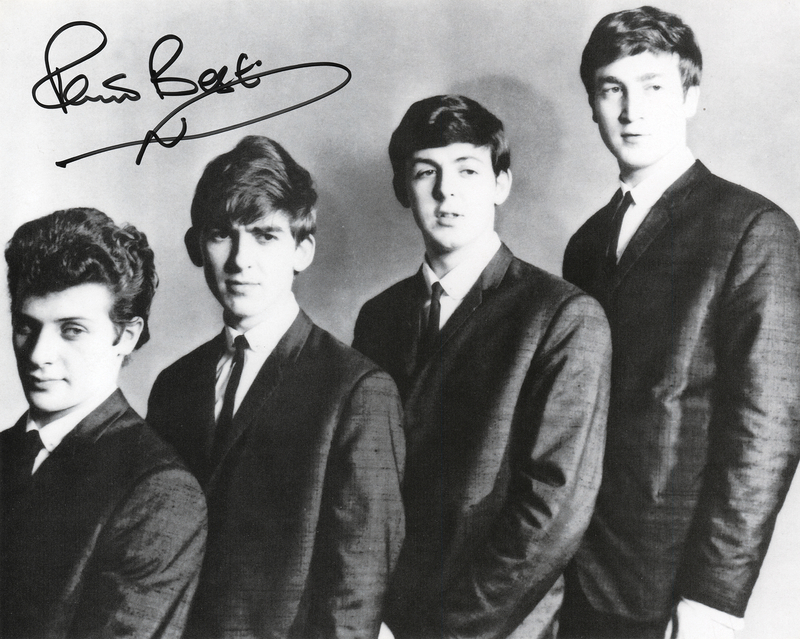 Lot 3162 Pete Best Signed Photograph
