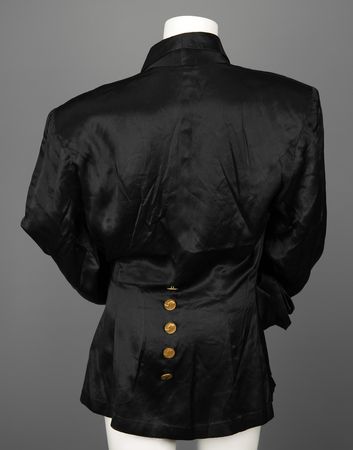 Lot #3642 Prince's Stage-Worn Black Silk PJ Robe from the Act II Tour - Image 6