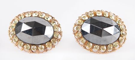 Lot #3662 Prince's Purple Rain Cufflinks (Silver and Gold) - Image 2