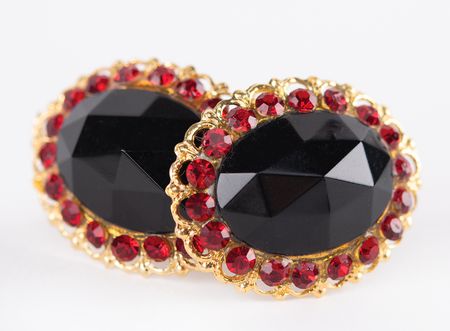 Lot #3661 Prince's Purple Rain Cufflinks (Black and Red) - Image 1