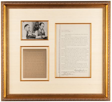 Lot #3364 George and Ira Gershwin Signed Contract with RKO Studios (1936) - Image 1