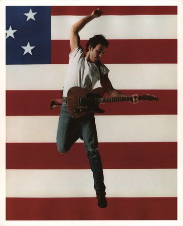 Lot #3539 Bruce Springsteen Photographic Print by Annie Leibovitz - Born in the U.S.A. - Image 1