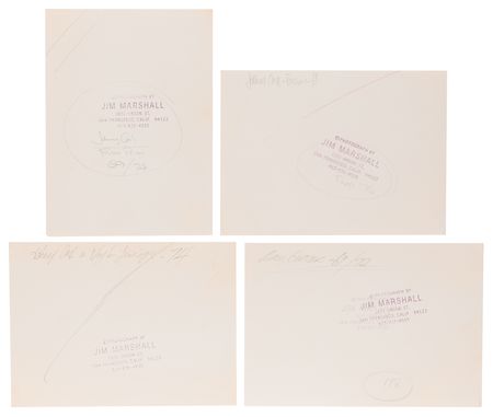 Lot #3402 Johnny Cash (4) Photographic Prints by Jim Marshall - Image 2