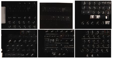 Lot #3305 Jim Morrison (3) Original Photographs by Elliott Landy, with (6) Contact Sheet Proofs of The Doors at Hunter College, NYC - Image 8