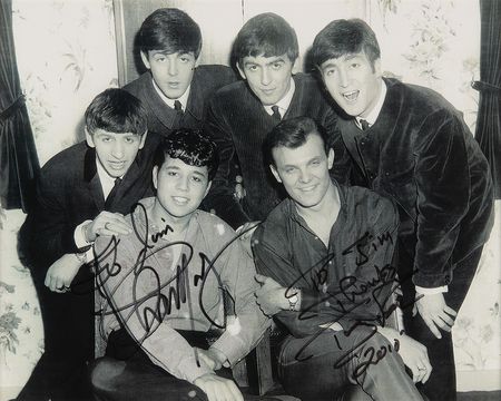 Lot #3011 Beatles Signatures with Tommy Roe and Chris Montez - Co-Stars of Their First 'Headliner' Tour - Image 5
