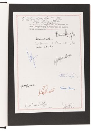 Lot #3037 Beatles: George Harrison, Ringo Starr, and Others Signed Genesis Book - Blinds & Shutters (Ltd. Ed. #1760/5000) - Image 4
