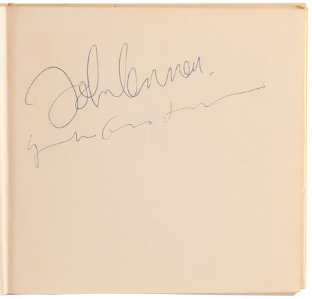 Lot #3022 Beatles: John Lennon and Yoko Ono Signed Book - Grapefruit - Image 4