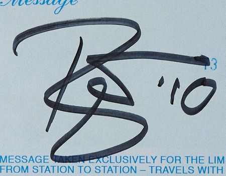 Lot #3468 David Bowie Signed Book - From Station to Station (Ltd. Ed. #1838/2000) - Image 2