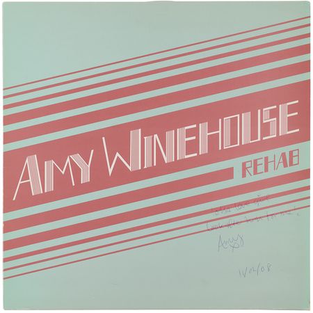 Lot #3668 Amy Winehouse Signed 12˝ Single Record -