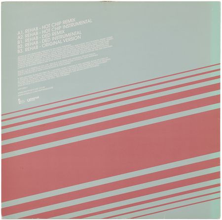 Lot #3668 Amy Winehouse Signed 12? Single Record - Rehab (Remixes), Signed for Her Husband's Prison Gate Guard - Image 3