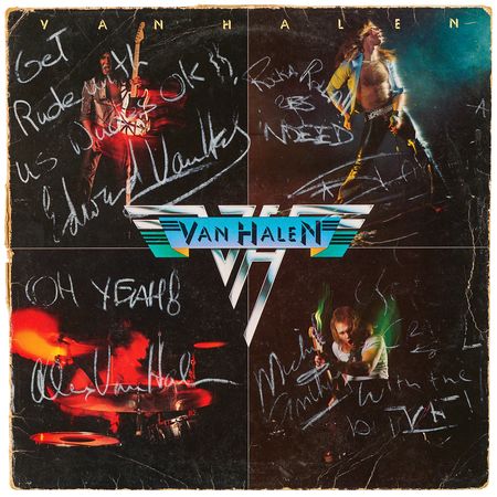 Lot #3555 Van Halen Signed Album - Van Halen - Image 1