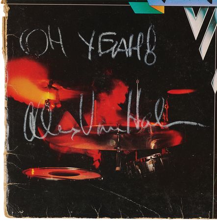 Lot #3555 Van Halen Signed Album - Van Halen - Image 3