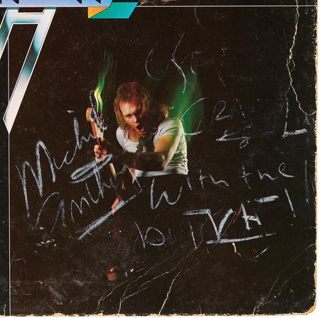 Lot #3555 Van Halen Signed Album - Van Halen - Image 4