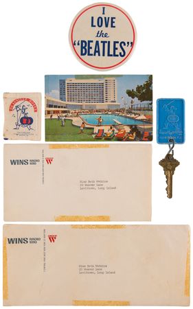 Lot #3018 Beatles Signatures - McCartney, Harrison, and Starr, Obtained at the Miami Deauville Hotel (1964 Ed Sullivan Show Appearance) - Image 7
