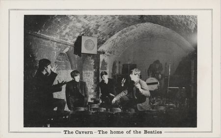 Lot #3139 Beatles 1963 Cavern Club Promotional Card - Image 1