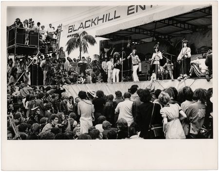 Lot #3277 Rolling Stones Original 1969 Hyde Park Concert Photograph - Image 1