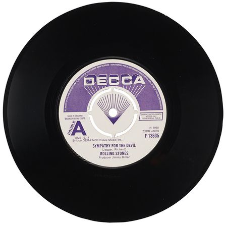 Lot #3267 Rolling Stones Demonstration Single Album for 'Honky Tonk Women / Sympathy for the Devil? - Image 1