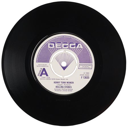 Lot #3267 Rolling Stones Demonstration Single Album for 'Honky Tonk Women / Sympathy for the Devil? - Image 2