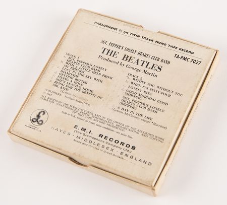 Lot #3145 Beatles 1967 Twin Track Mono Tape Record for 'Sgt. Pepper?s Lonely Hearts Club Band' - Image 2