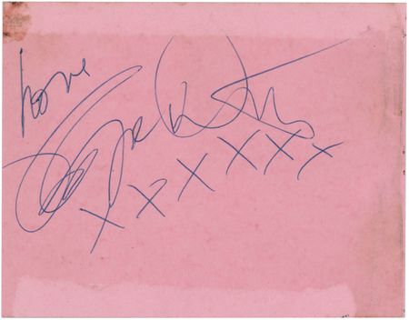 Lot #3295 The Who Signatures - Image 2