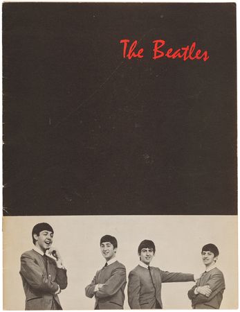Lot #3025 John Lennon and Jimmie Nicol Signed Danish Concert Program - K.B. Hallen in Copenhagen, June 4, 1964 - Image 1