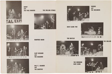 Lot #3025 John Lennon and Jimmie Nicol Signed Danish Concert Program - K.B. Hallen in Copenhagen, June 4, 1964 - Image 6
