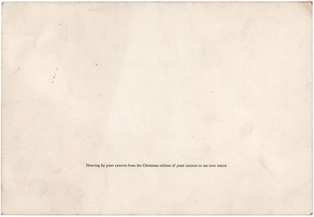 Lot #3176 John Lennon 1964 NEMS Enterprises Limited Christmas Card - Image 3