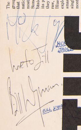 Lot #3252 Rolling Stones Signed Debut Album - Image 2