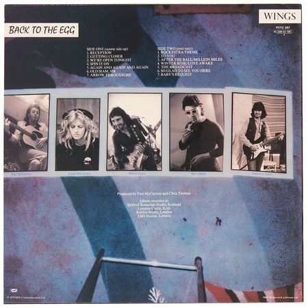 Lot #3033 Paul McCartney and Wings Limited Edition Promotional Picture Disc Album - Back to the Egg - Image 2