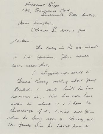 Lot #3193 Mimi Smith Autograph Letter Signed - 