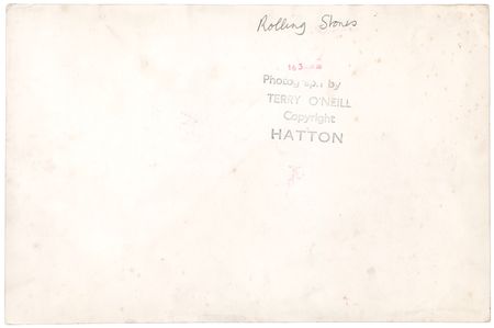 Lot #3278 Rolling Stones Original Vintage Photograph by Terry O?Neill - Image 2