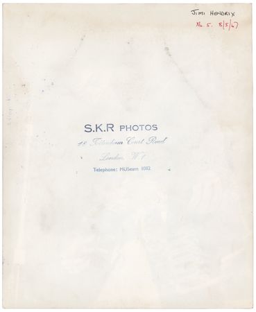 Lot #3243 Jimi Hendrix Vintage Photograph - Image 2