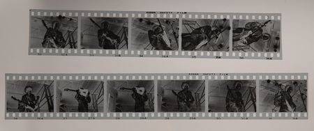 Lot #3230 Jimi Hendrix (2) Negative Film Strips