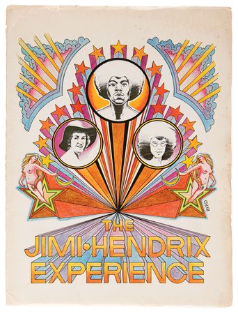 Lot #3231 Jimi Hendrix Experience Original 1969 Reprise Records Promotional Press Kit - Image 2