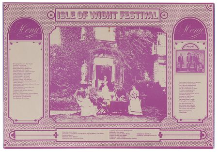 Lot #3238 Jimi Hendrix: Isle of Wight Festival 1970 Original Program and Press Pass - Image 7
