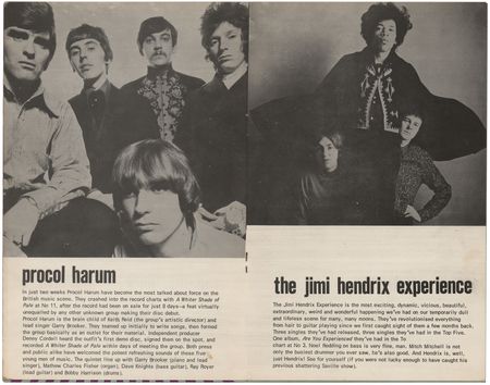 Lot #3249 Jimi Hendrix Experience Original Saville Theatre Program (June 4, 1967) - Image 1