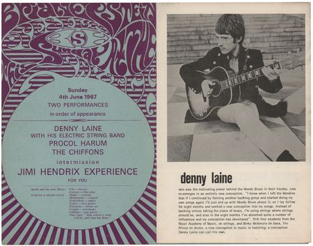 Lot #3249 Jimi Hendrix Experience Original Saville Theatre Program (June 4, 1967) - Image 3