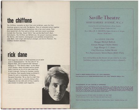 Lot #3249 Jimi Hendrix Experience Original Saville Theatre Program (June 4, 1967) - Image 4
